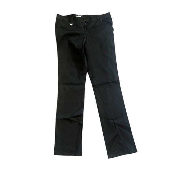 New York & Company Pants - New York & Company Women's Black Trouser Straight Leg Pants, Size 6